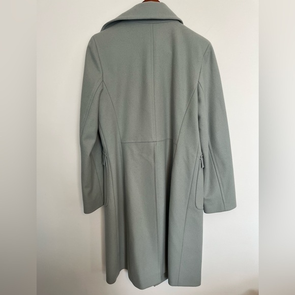 Kenneth Cole New York Gray blue Wool Coat size 12 - Picture 3 of 5